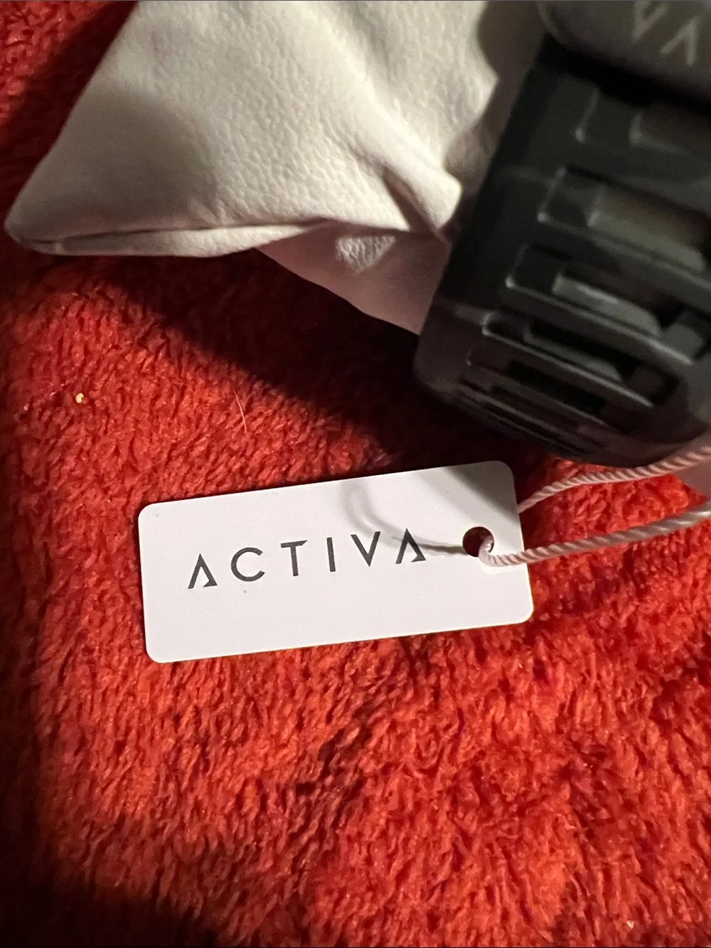Activa Black Digital Sport Watch with Blue Backlight